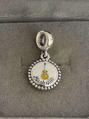 Pandora Nashville Exclusive Charm Pendant S925 Sterling Silver Jewelry